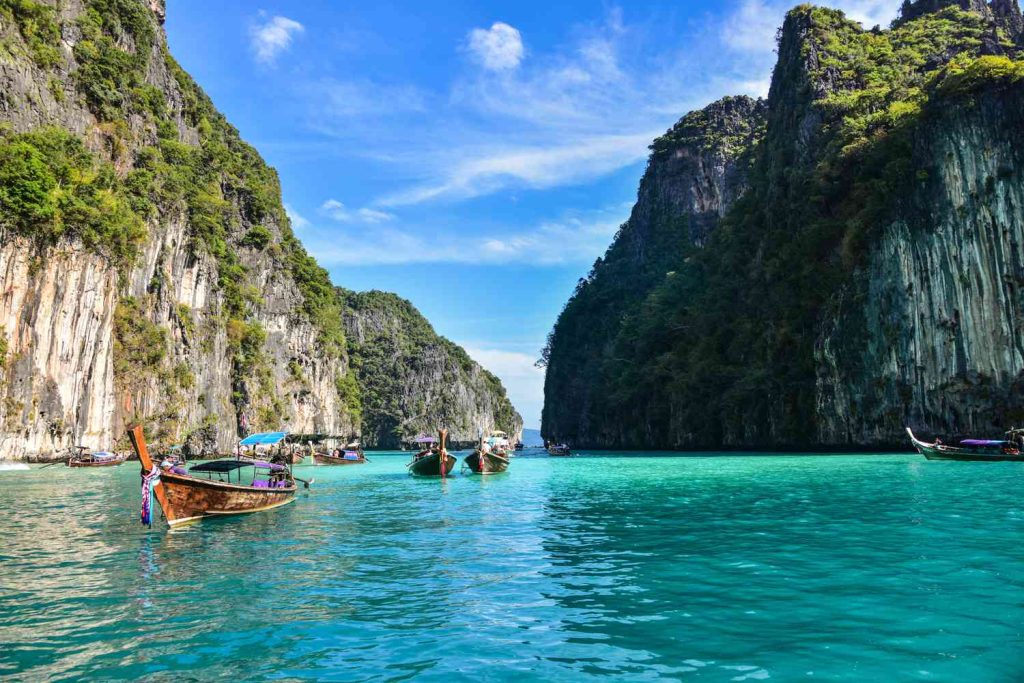 “Koh Phi Phi beach Thailand travel”